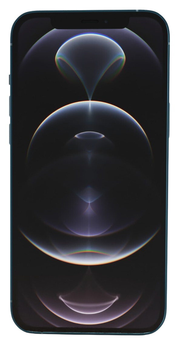 iPhone 12 Pro Max Bleu Pacifique — face