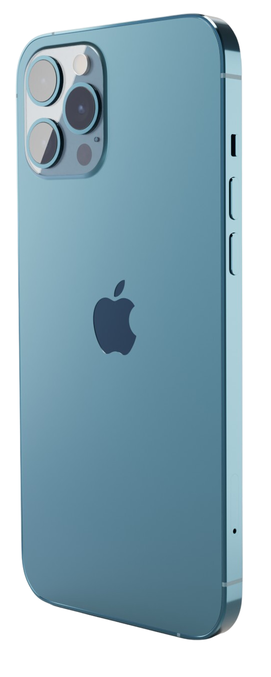 iPhone 12 Pro Max Bleu Pacifique — dos